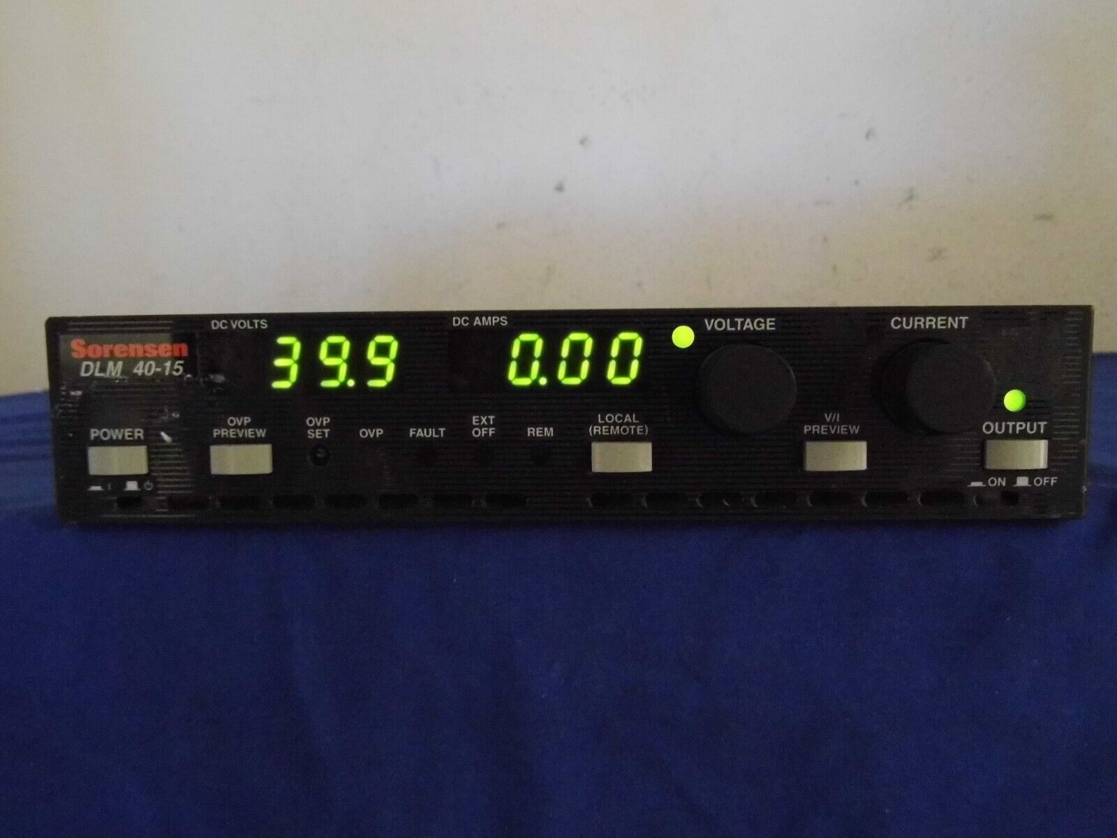 Sorensen DLM40-15 M21M85 DC Power Supply 30 Day Warranty Sorensen DLM40-15 M21M85 DC Power Supply 30 Day Warranty
